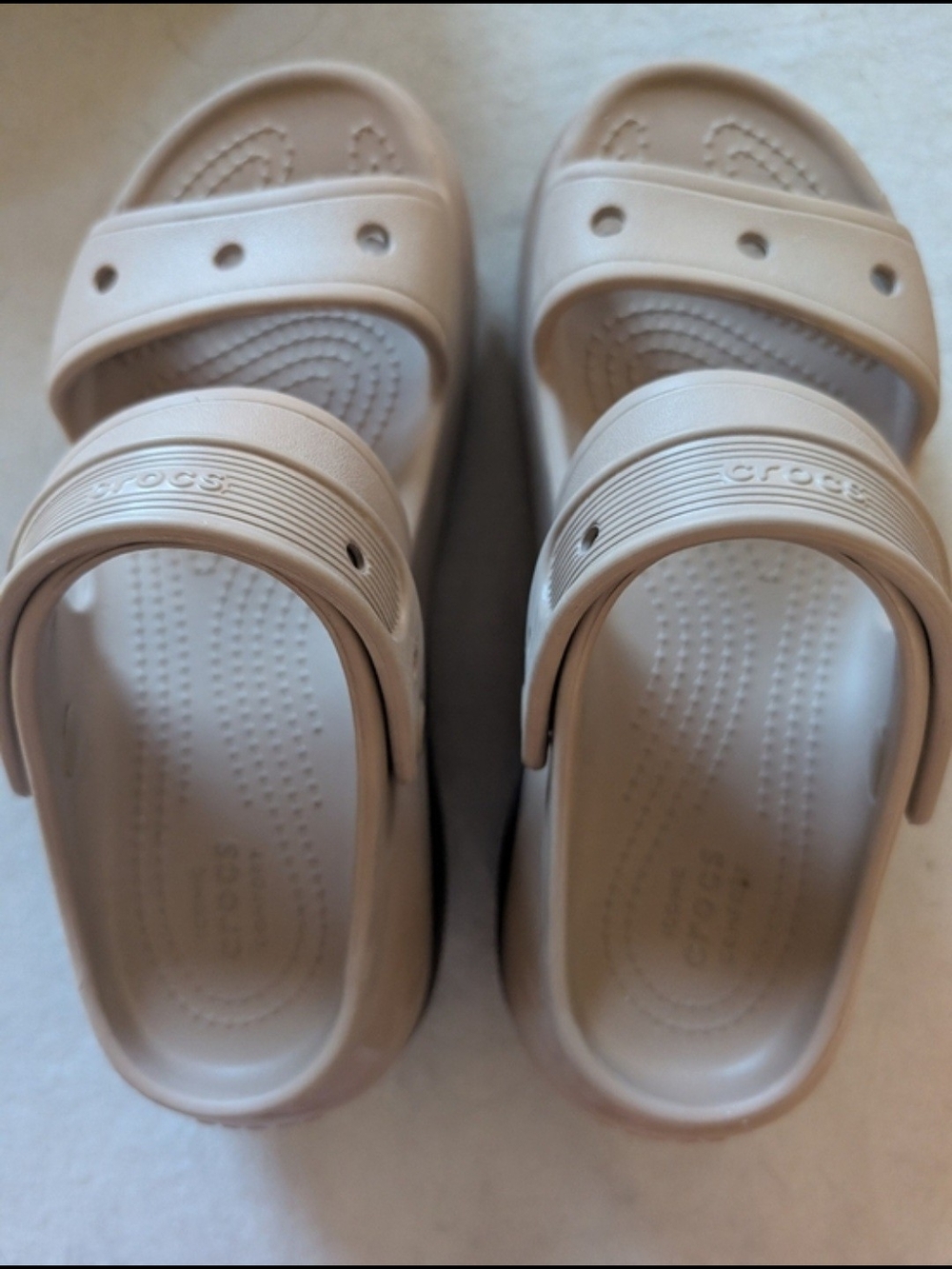 CROCS Mega Crush Clog Light Taupe